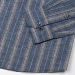 Werlise Blue Stripe Linen Shirt - John Ellies