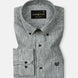 Zoreen Green Stripe Button Down Linen Shirt - John Ellies