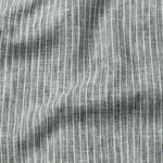 Zoreen Green Stripe Button Down Linen Shirt - John Ellies