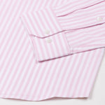 Sylvar Pink Stripe Oxford Cotton Shirt - John Ellies