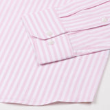 Sylvar Pink Stripe Oxford Cotton Shirt - John Ellies