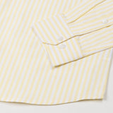 Sylvar Yellow Stripe Oxford Cotton Shirt - John Ellies
