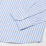 Sylvar Blue Stripe Oxford Cotton Shirt - John Ellies