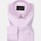 Dazzle Pink Check Button Down Oxford Cotton Shirt - John Ellies