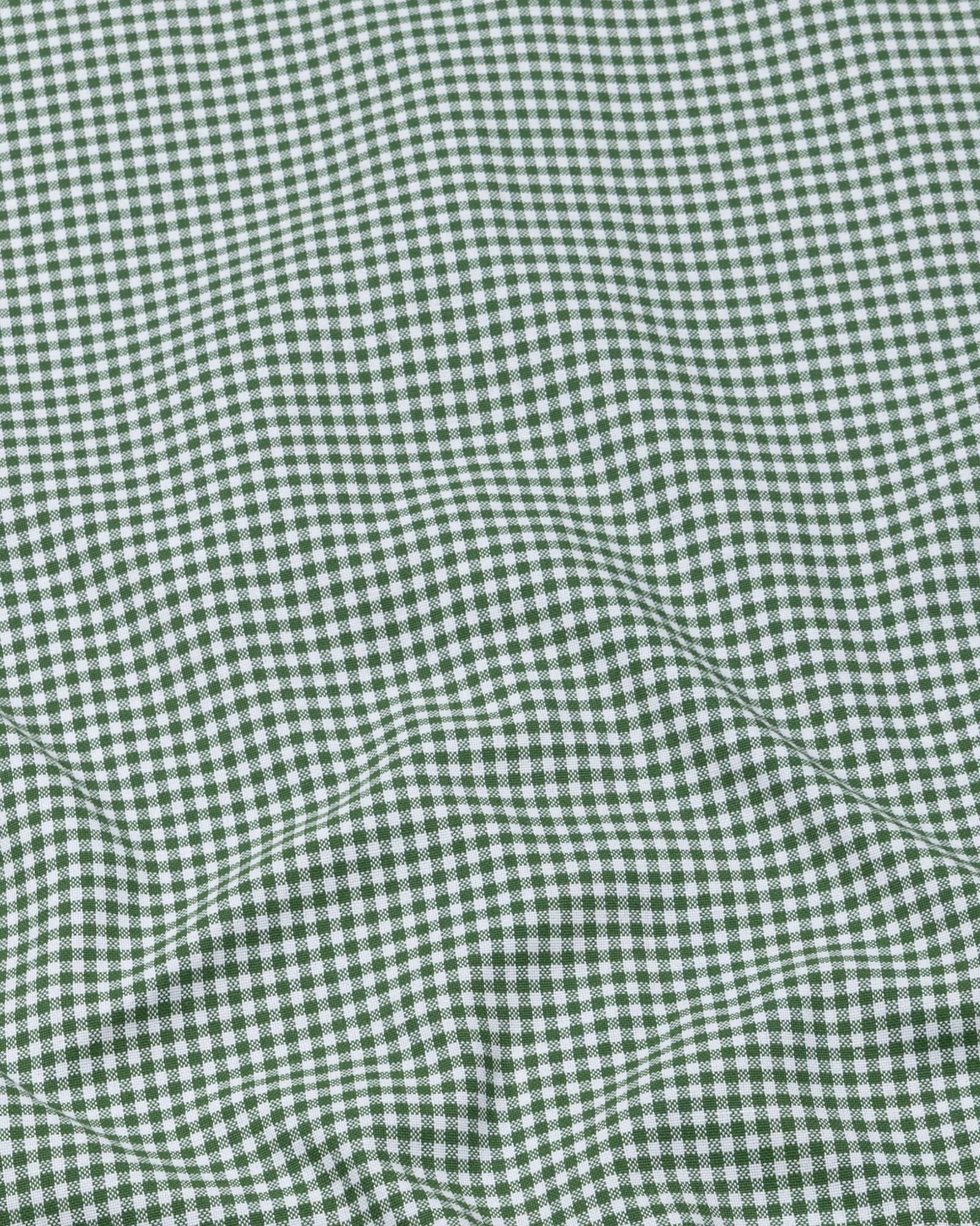 Dazzle Green Check Button Down Oxford Cotton Shirt - John Ellies