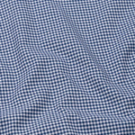 Dazzle Navy Blue Check Button Down Oxford Cotton Shirt - John Ellies