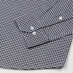 Dazzle Black Check Button Down Oxford Cotton Shirt - John Ellies