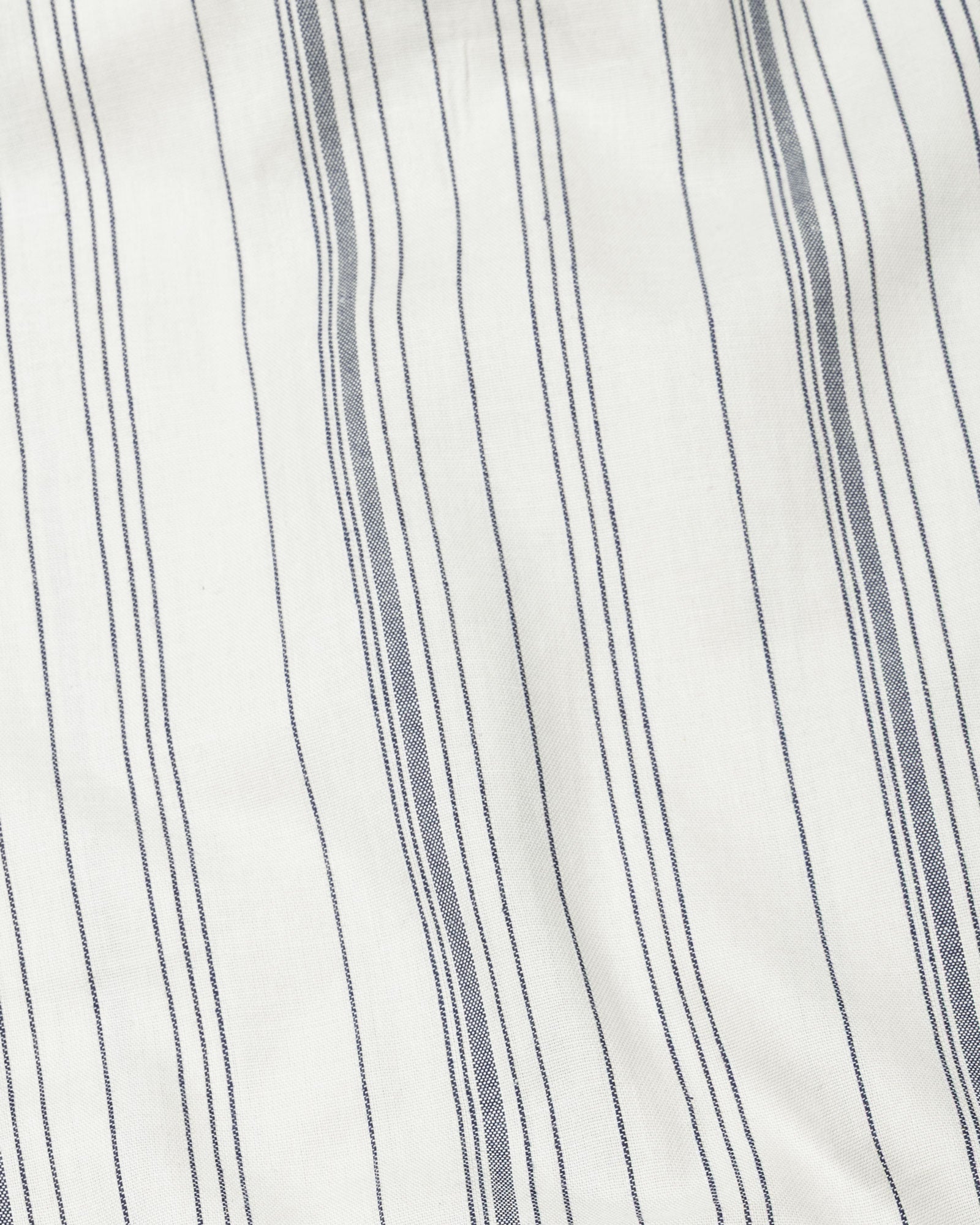 Jenesi Cream Stripe Cotton Shirt - John Ellies