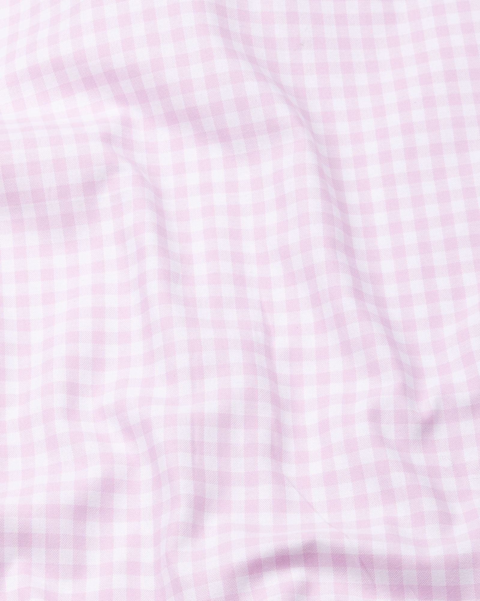 Clairey Pink Check Oxford Cotton Shirt - John Ellies