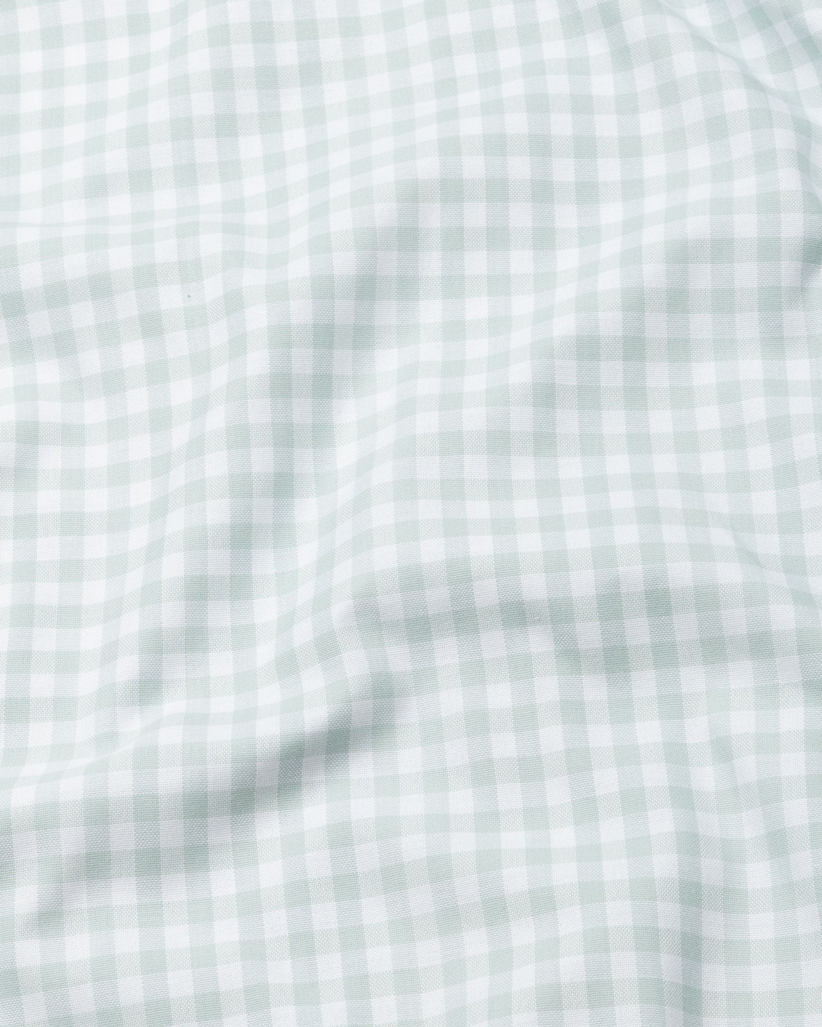 Clairey Green Check Oxford Cotton Shirt - John Ellies