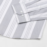 Axeior White Stripe Cotton Shirt - John Ellies