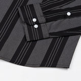 Axeior Black Stripe Cotton Shirt - John Ellies