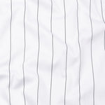 Axeior White Pin Stripe Cotton Shirt - John Ellies