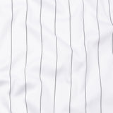 Axeior White Pin Stripe Cotton Shirt - John Ellies