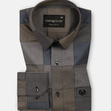 Axeior Yellow Check Cotton Shirt - John Ellies