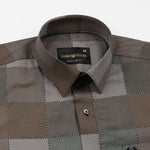Axeior Brown Check Cotton Shirt - John Ellies