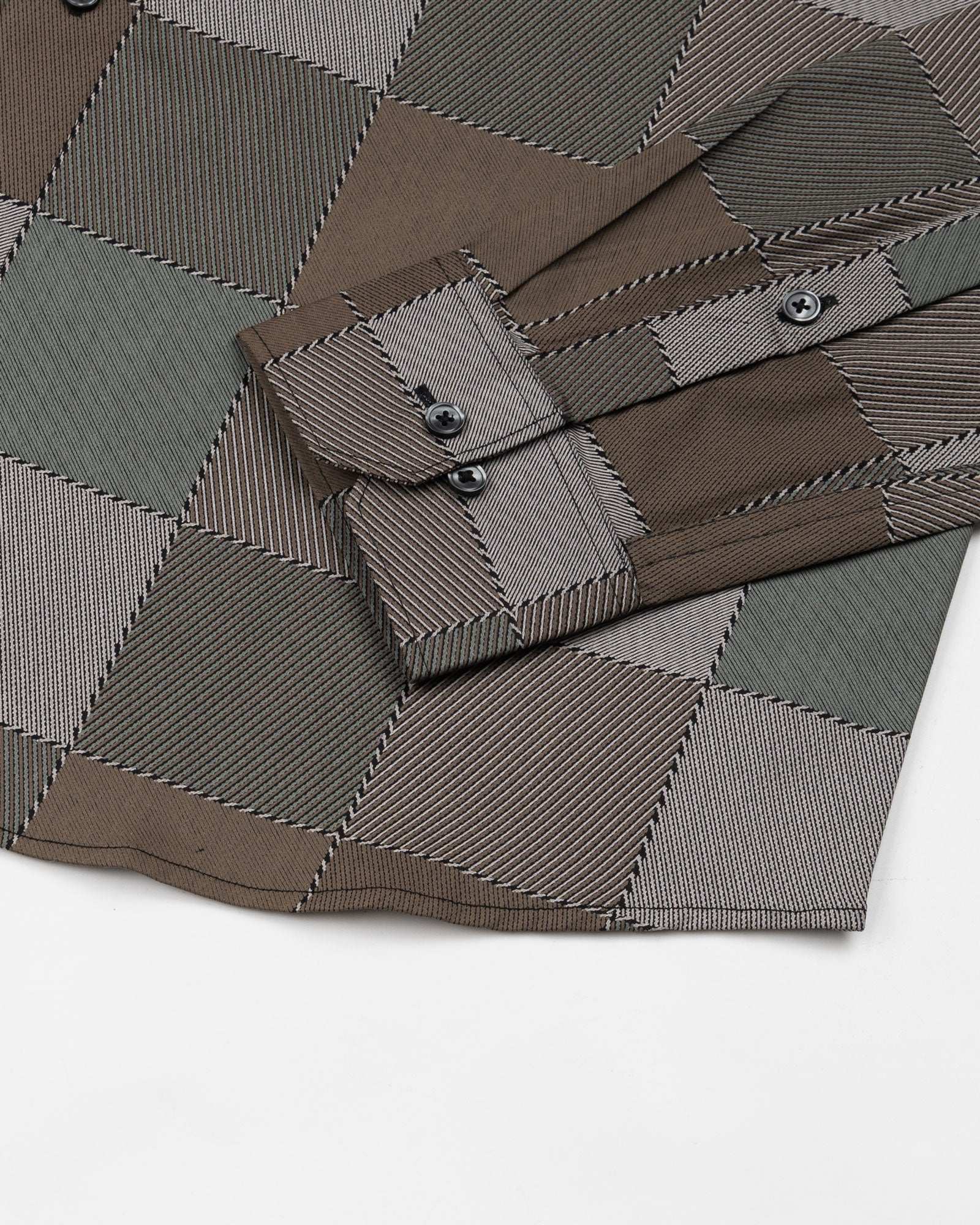 Axeior Brown Check Cotton Shirt - John Ellies