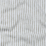 Karsen Olive Strips Button Down Linen Shirt - John Ellies