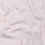 Karsen Orange Strips Button Down Linen Shirt - John Ellies