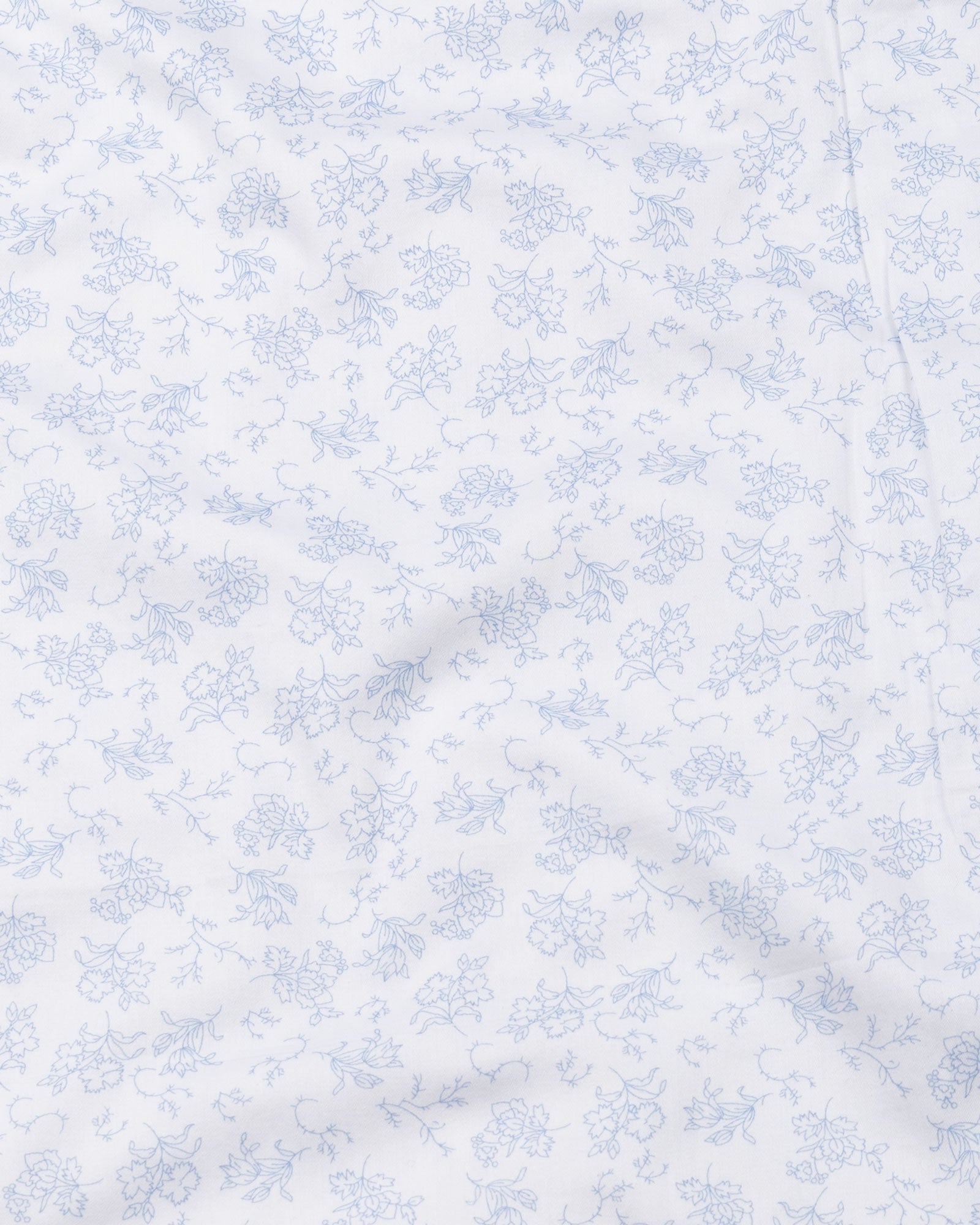 Nirat White Cotton Printed Shirt - John Ellies