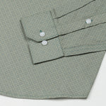 Nirat Green Cotton Printed Shirt - John Ellies