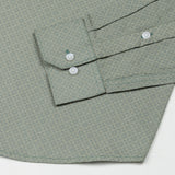 Nirat Green Cotton Printed Shirt - John Ellies