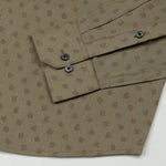 Nirat Tan Cotton Printed Shirt - John Ellies
