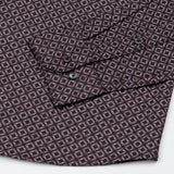 Nirat Purple Cotton Printed Shirt - John Ellies