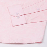 Nirat Pink Cotton Printed Shirt - John Ellies