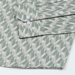 Nirat Dusty Olive Cotton Printed Shirt - John Ellies