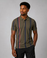 Mozitos Henne Green Stripe Cotton T-Shirt