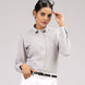 Strata Brown Stripes Oxford Cotton Women Shirt - John Ellies