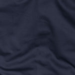 Draxon Navy Blue Plain Cotton Shirt - John Ellies