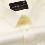 Draxon Cream Plain Cotton Shirt - John Ellies
