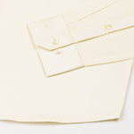 Draxon Cream Plain Cotton Shirt - John Ellies