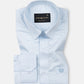 Draxon Sky Blue Plain Cotton Shirt - John Ellies