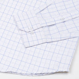 Bene White Check Cotton Shirt - John Ellies