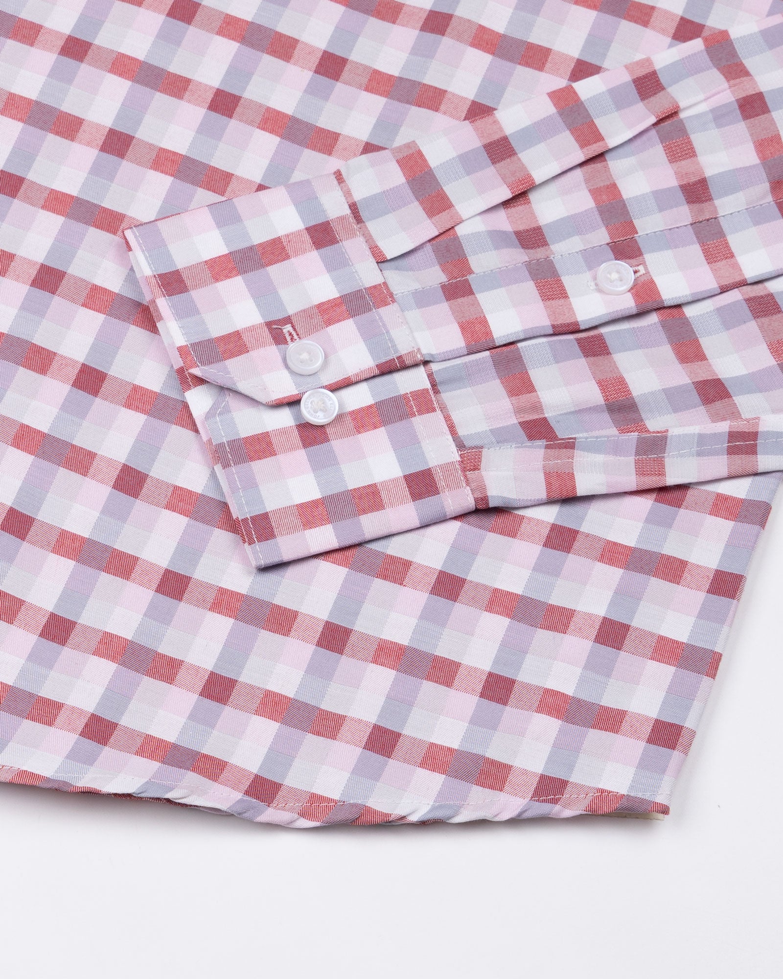 Bene Multi Check Cotton Shirt - John Ellies