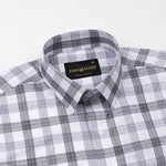 Bene Black Check Cotton Shirt - John Ellies
