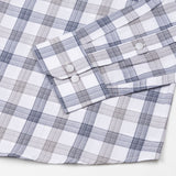 Bene Navy Blue Check Cotton Shirt - John Ellies