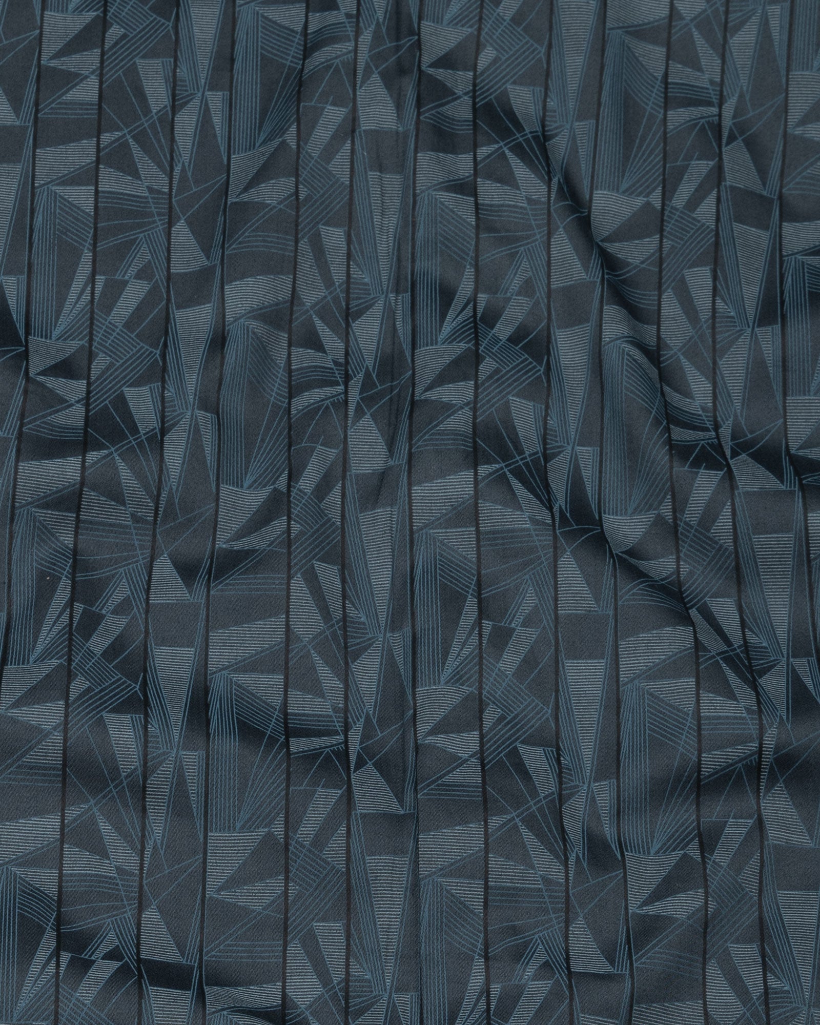 Bene Teal Stripe Cotton Shirt - John Ellies