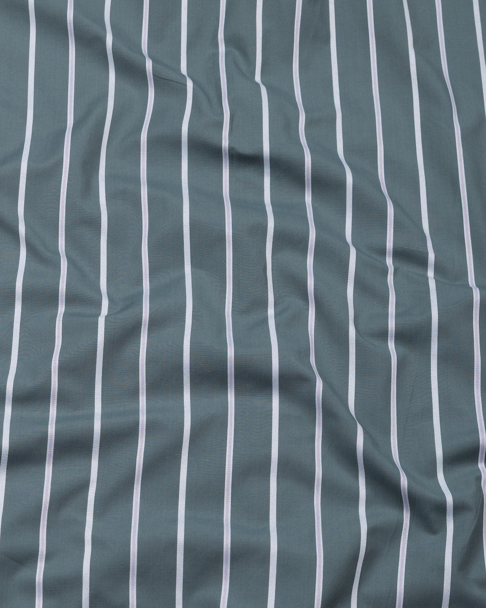 Bene Olive Stripe Cotton Shirt - John Ellies