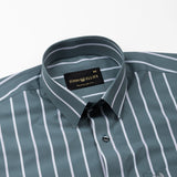 Bene Olive Stripe Cotton Shirt - John Ellies