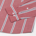 Bene Red Stripe Cotton Shirt - John Ellies