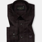 Santhe Brown Stripe Cotton Shirt - John Ellies