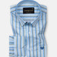 Melfi Multi Sky Stripe Cotton Shirt - John Ellies