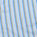 Melfi Multi Sky Stripe Cotton Shirt - John Ellies