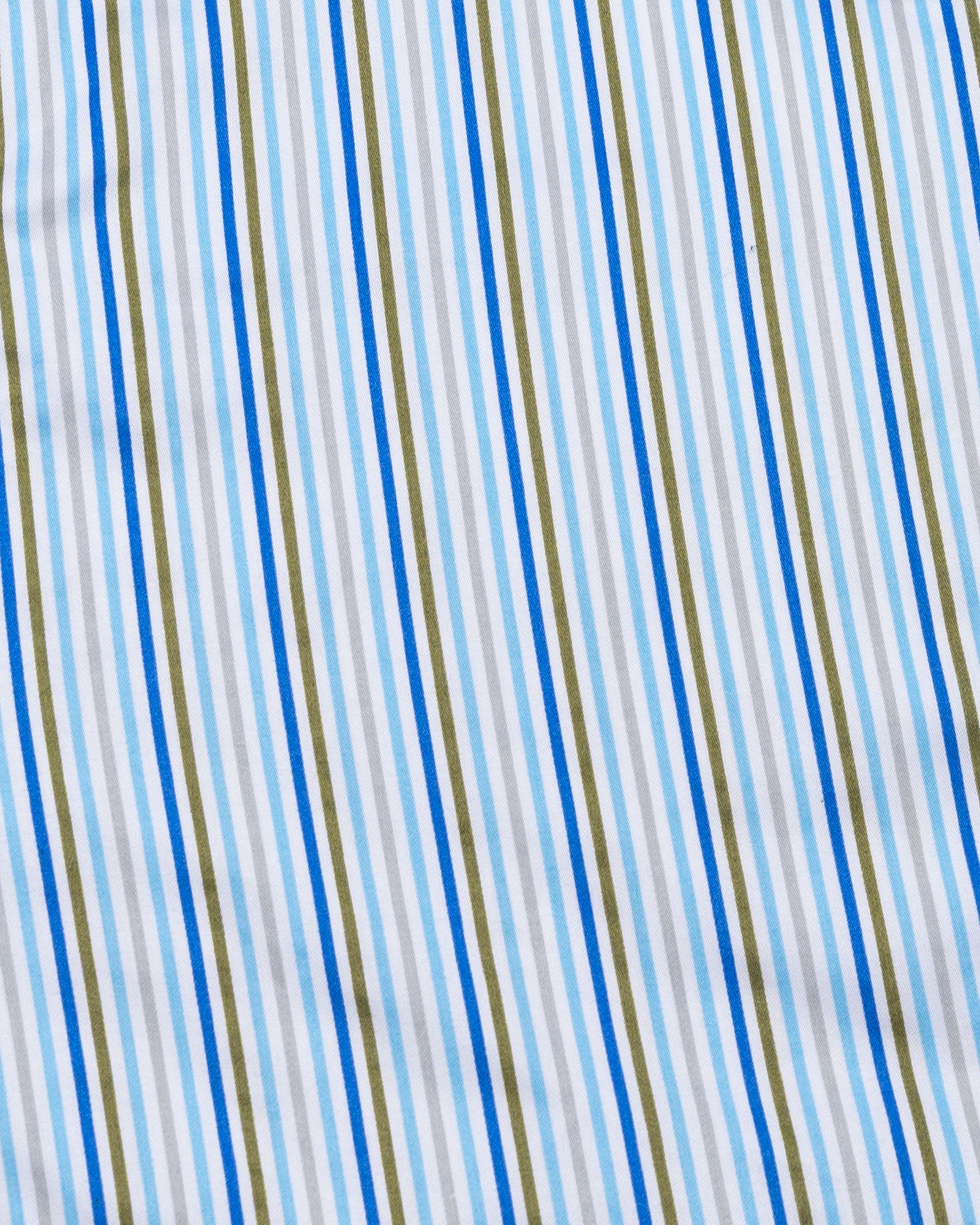 Melfi Multi Sky Stripe Cotton Shirt - John Ellies