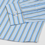 Melfi Multi Sky Stripe Cotton Shirt - John Ellies