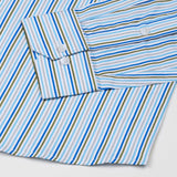 Melfi Multi Sky Stripe Cotton Shirt - John Ellies